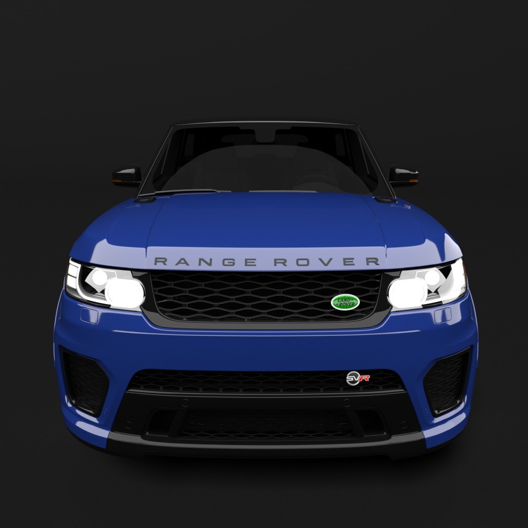 3D Model Land Rover Range Rover Sport SVR - TurboSquid 2347635