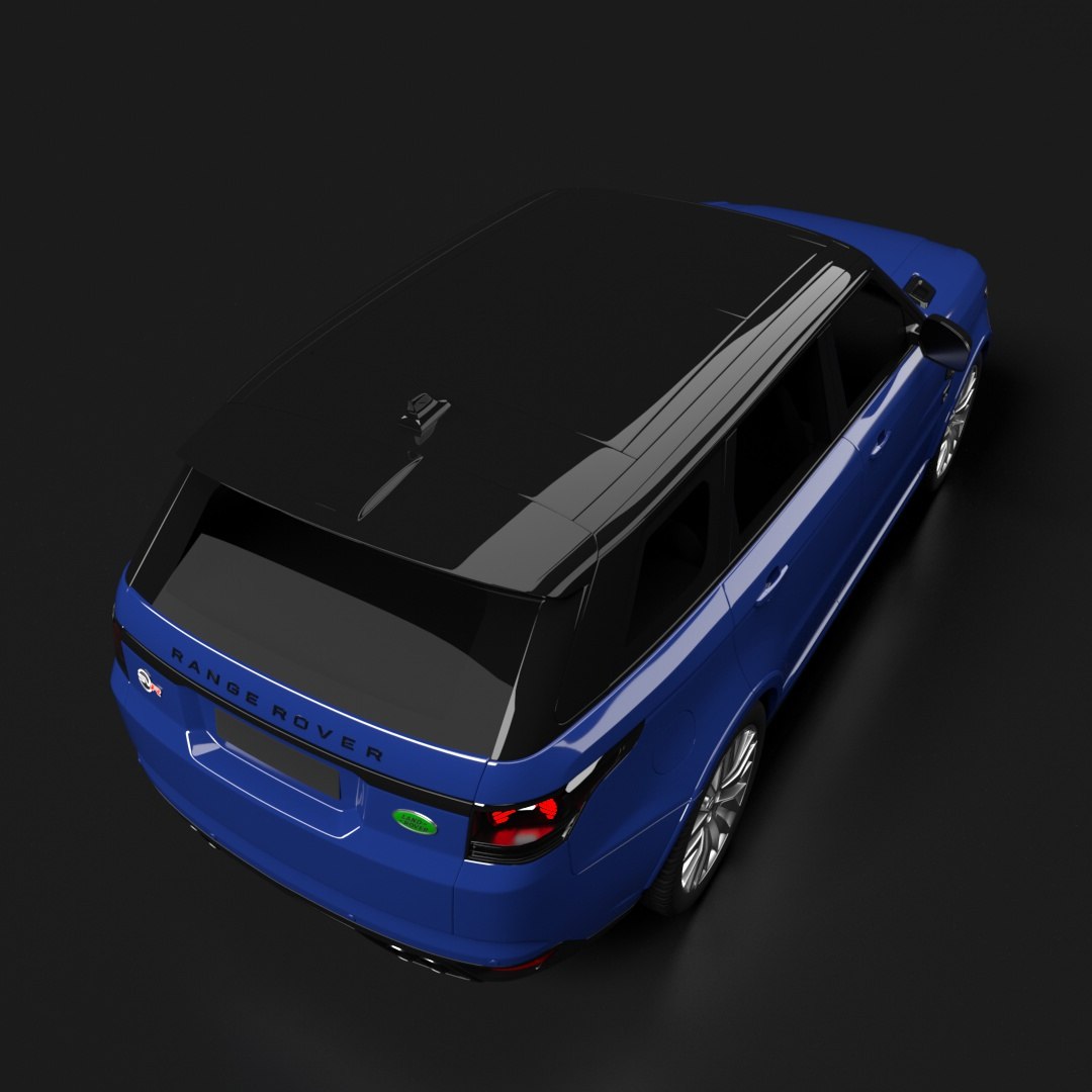 3D Model Land Rover Range Rover Sport SVR - TurboSquid 2347635