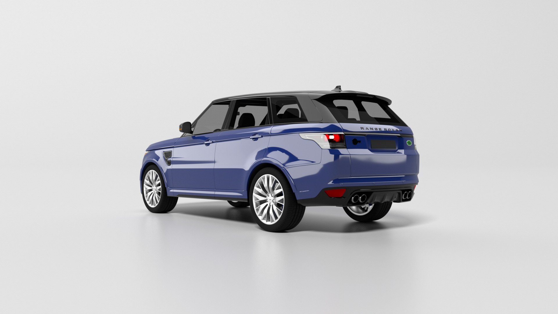 3D Model Land Rover Range Rover Sport SVR - TurboSquid 2347635