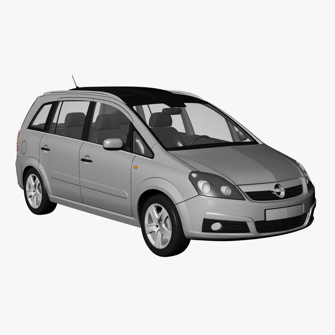 360 view of Vauxhall Zafira (C) Tourer with HQ interior 2019 3D model -  3DModels store