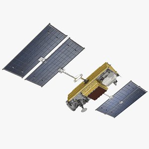 3D communications satellite