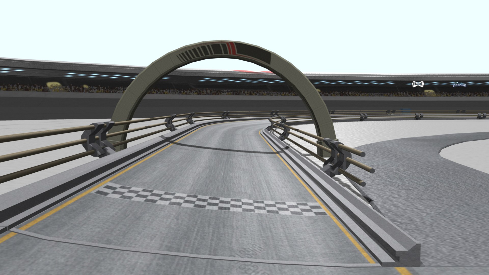 3D Arena Race Track - TurboSquid 2195776