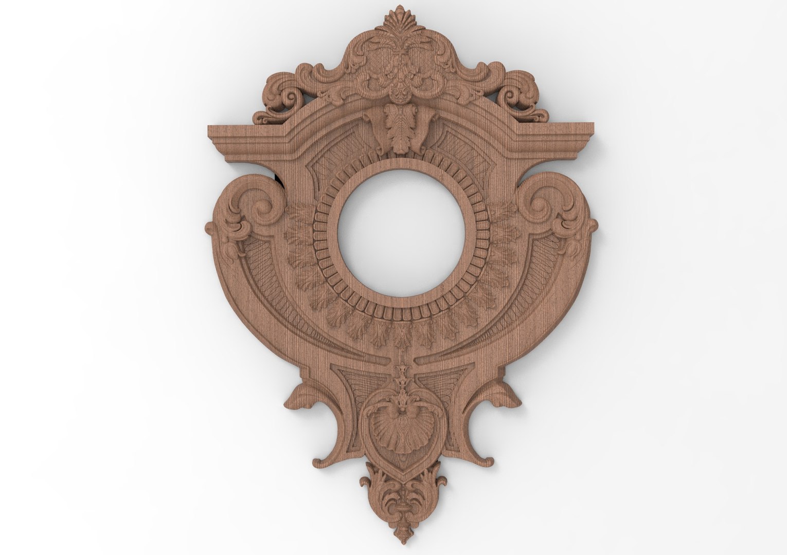 3D Frame Mirror Baroque - TurboSquid 1480301