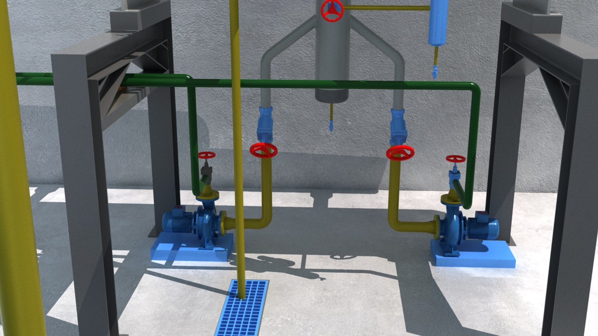3D Model Refrigeration Equipment - TurboSquid 2210378