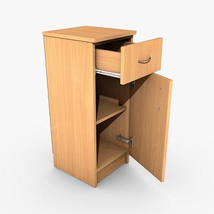 3d nightstand photorealistic