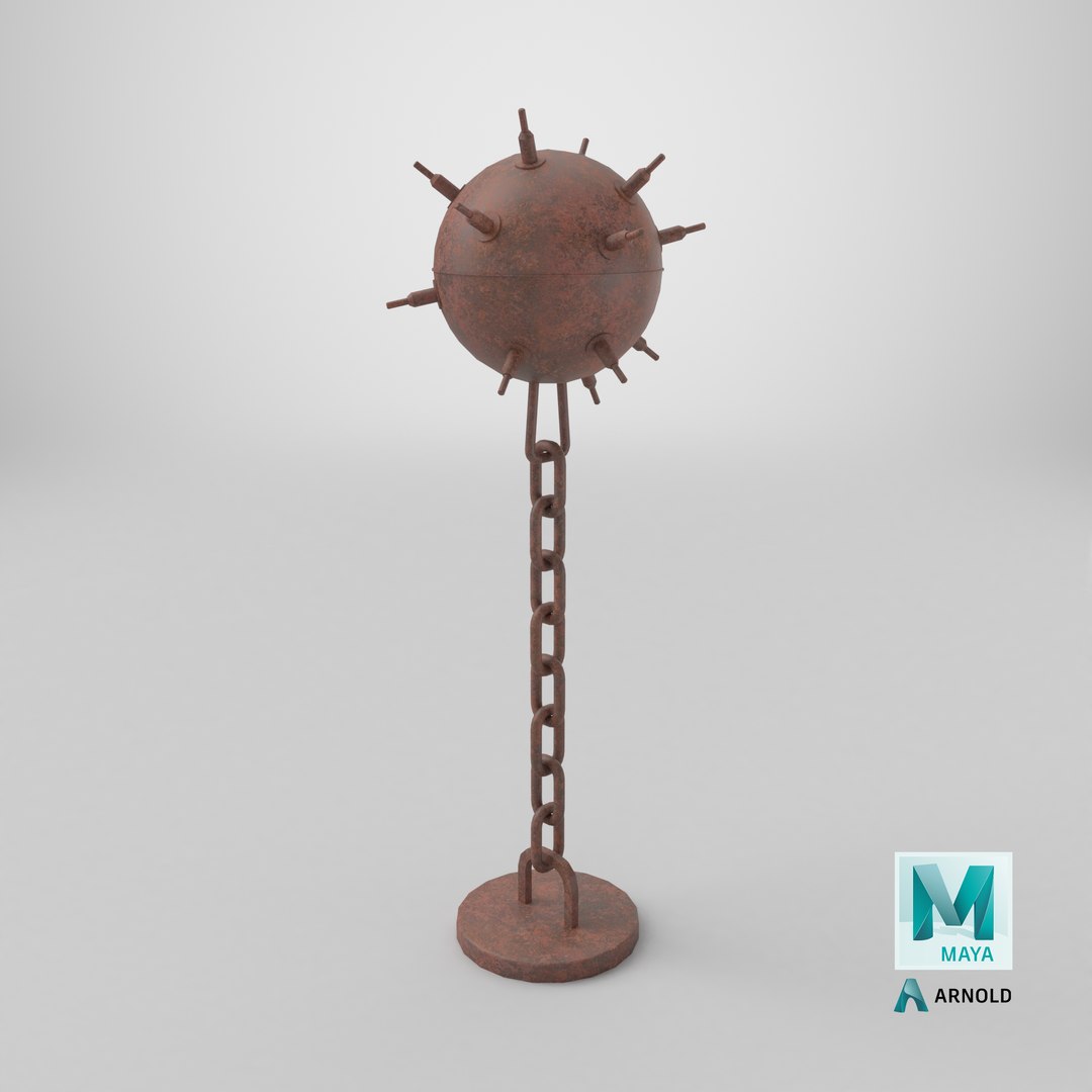 Rusty Underwater Mine 3D model https://p.turbosquid.com/ts-thumb/8z/rIgCm9/ru/stemcell_maya_arnold_render/png/1759325934/1920x1080/fit_q87/e315477d6e338353052e26ef2d8161c9f8efddf8/stemcell_maya_arnold_render.jpg