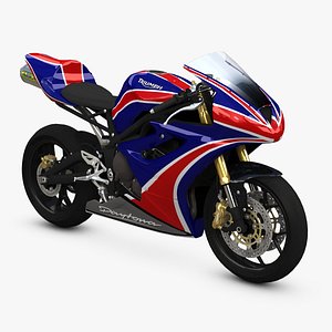 Triumph Daytona 675 Sport Bike - Race Version