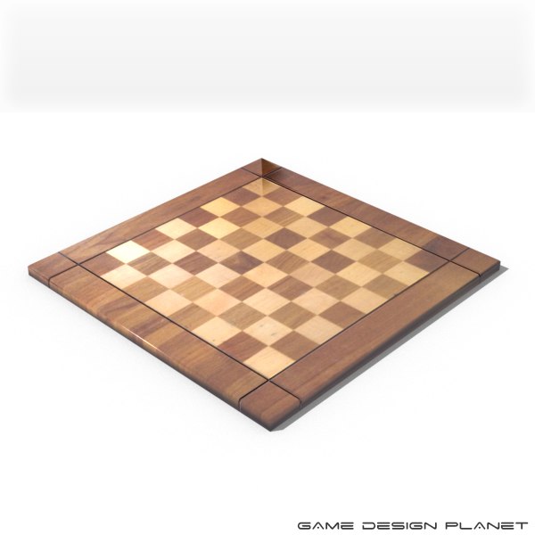 3d chessboard recreational maps