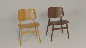 3D mogensen chair