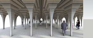 3D Pergola shade model