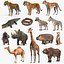 Sammlung afrikanischer Tiere 11