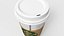 Starbucks Paper Coffee Cup White With Holder