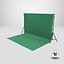 Adjustable Photography Backdrop Studio Stand 3D model