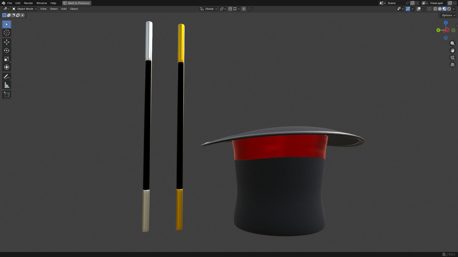 3D model Magic Hat And Wand PBR https://p.turbosquid.com/ts-thumb/90/7SI4Mn/4T/screenshot20260128122446/png/1769582080/1920x1080/fit_q87/6b00335acf77479f81453007ef623911337a270e/screenshot20260128122446.jpg