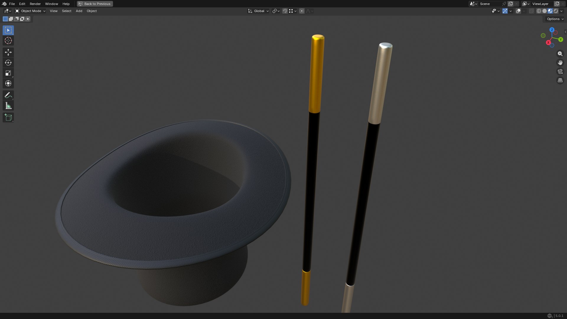 3D model Magic Hat And Wand PBR https://p.turbosquid.com/ts-thumb/90/7SI4Mn/Ur/screenshot20260128122505/png/1769582075/1920x1080/fit_q87/734d95cd0c11a3b16c5e8ec239c5de8c2ae84af2/screenshot20260128122505.jpg