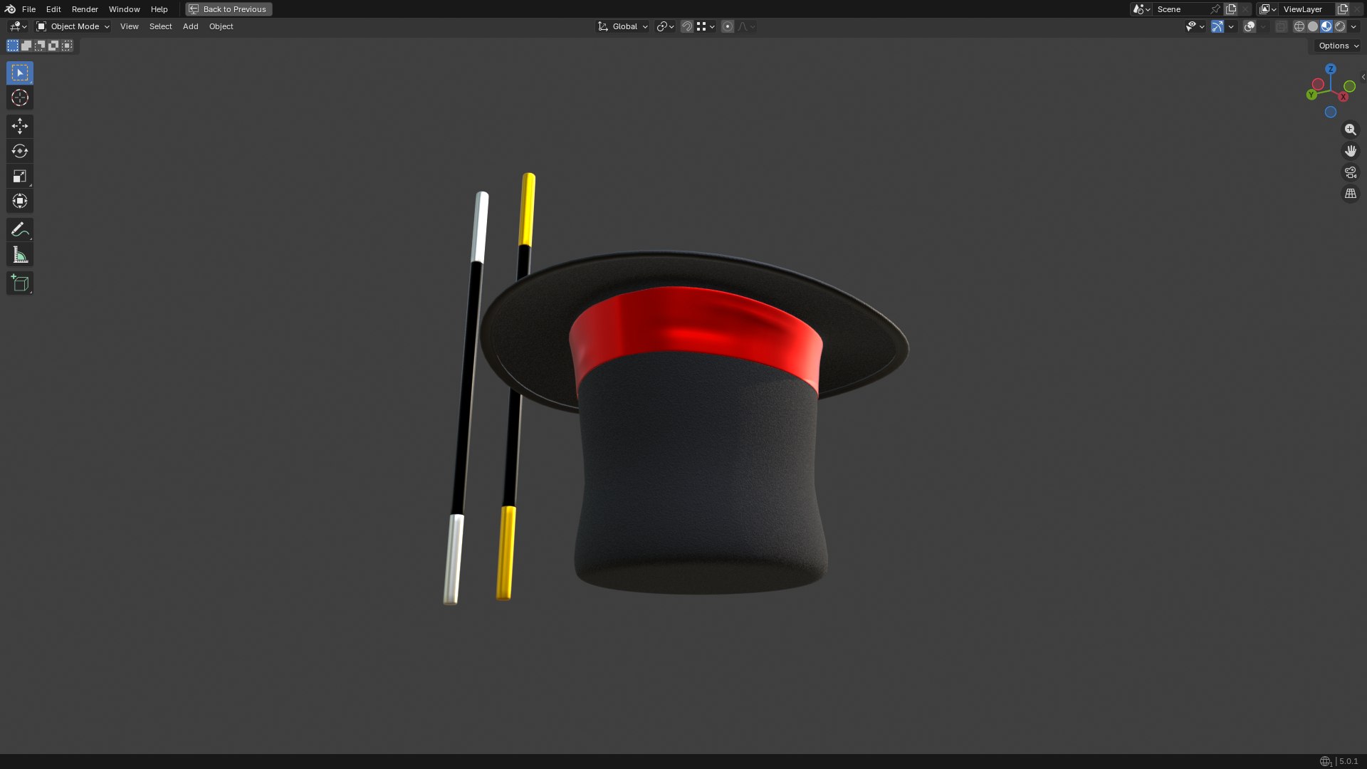 3D model Magic Hat And Wand PBR https://p.turbosquid.com/ts-thumb/90/7SI4Mn/Yf/screenshot20260128122457/png/1769582077/1920x1080/fit_q87/c9fc7f2625d0ef061562047be38700a063ef385b/screenshot20260128122457.jpg