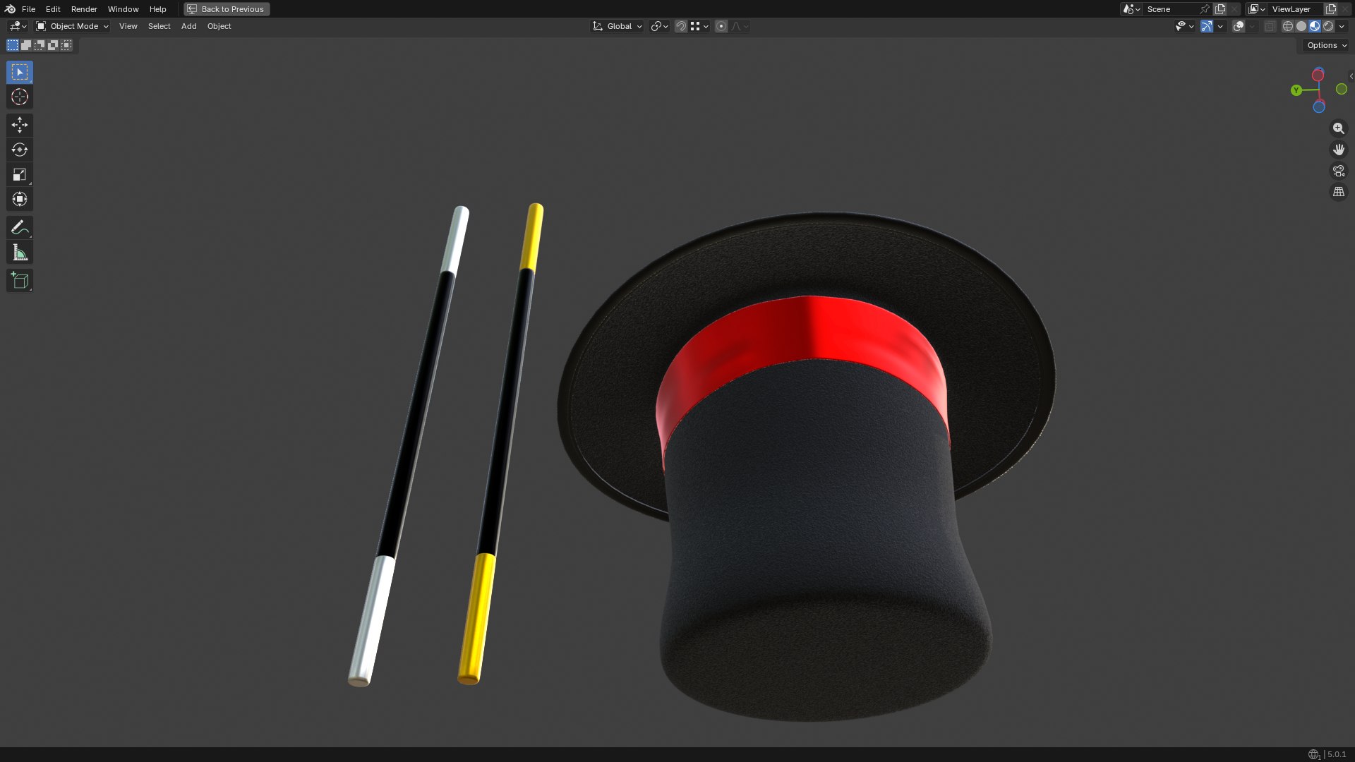 3D model Magic Hat And Wand PBR https://p.turbosquid.com/ts-thumb/90/7SI4Mn/mI/screenshot20260128122539/png/1769582094/1920x1080/fit_q87/9efd11cc5009ab53f992add6de7e6e309c05379f/screenshot20260128122539.jpg