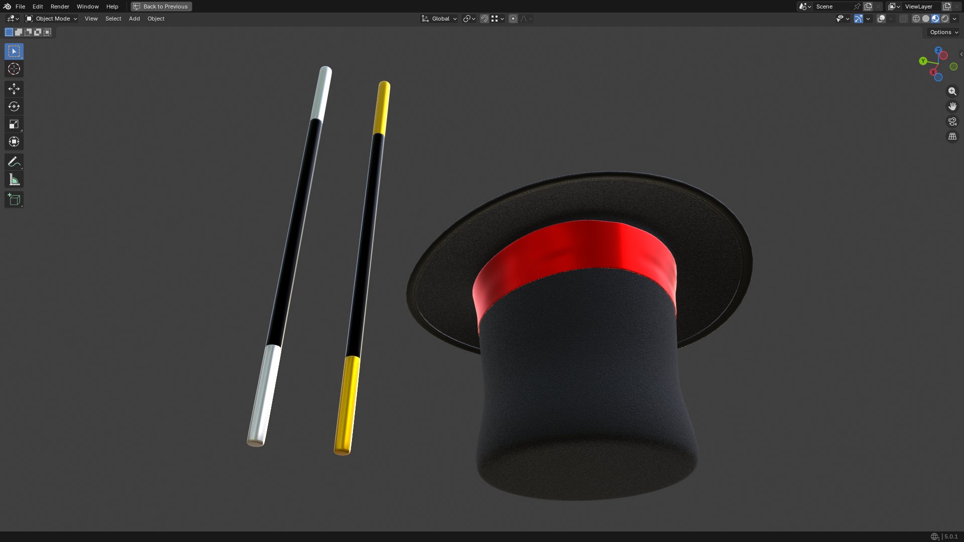 3D model Magic Hat And Wand PBR https://p.turbosquid.com/ts-thumb/90/7SI4Mn/qa/screenshot20260128122554/png/1769582093/1920x1080/fit_q87/edfdd50172d2b0cd3831d3dbae58bfc2b7b9fbe1/screenshot20260128122554.jpg