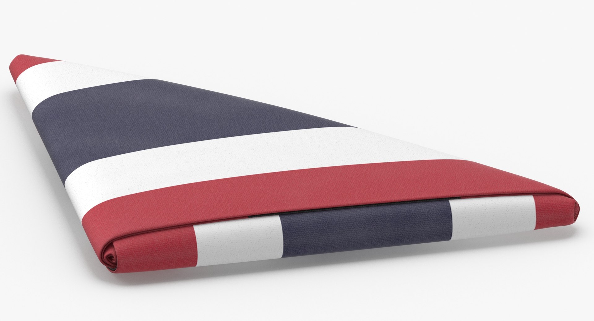 Flag Folded Triangle Thailand Model - TurboSquid 1570339