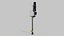 HV Railway Signal Mast Game Ready PBR Low Poly