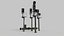 HV Railway Signal Mast Game Ready PBR Low Poly