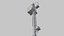 HV Railway Signal Mast Game Ready PBR Low Poly
