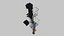 HV Railway Signal Mast Game Ready PBR Low Poly