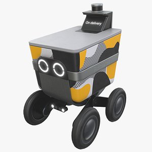 3D Postmates Delivery Robot
