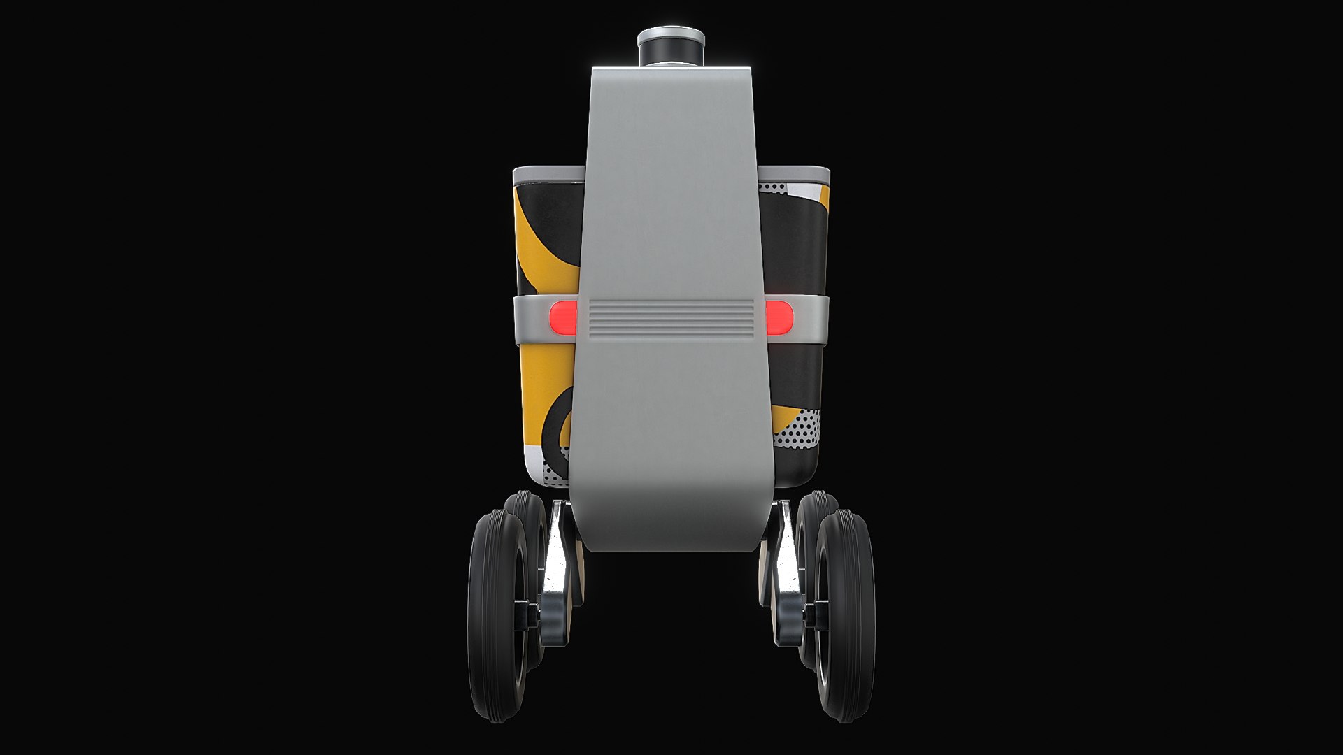3D Postmates Delivery Robot - TurboSquid 2343348