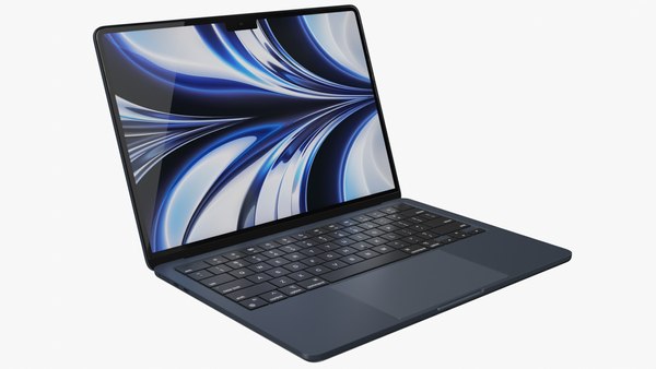 Apple MacBook Air M2 Midnight 20223Dモデル - TurboSquid 1934439