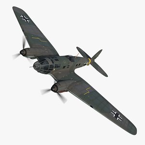 heinkel 111 3D model