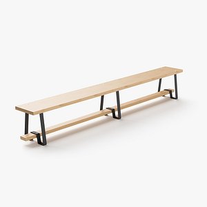 Sport Bench PBR model