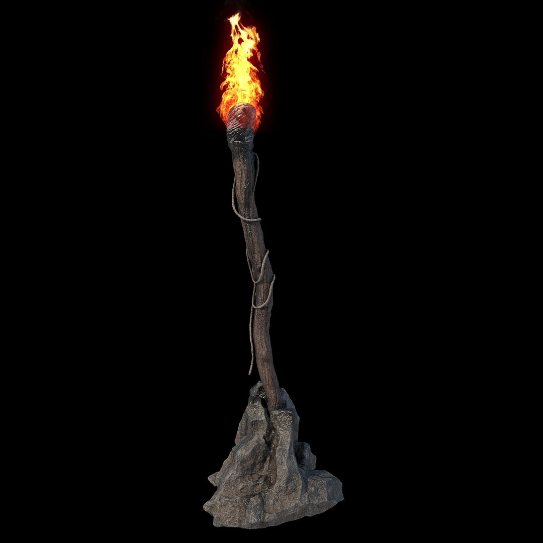 Torches Pbr Setup V-ray 3D Model - TurboSquid 1372217