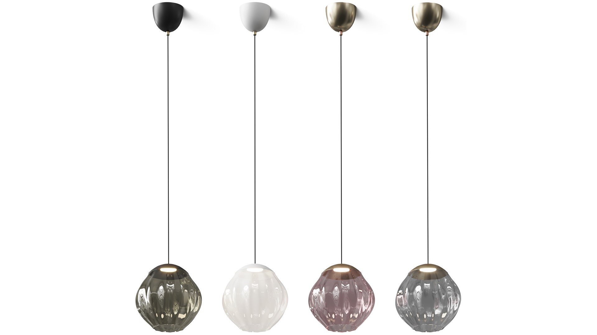 Soft 59001 Alma Light Glass Pendant Lamp Model - TurboSquid 2223689