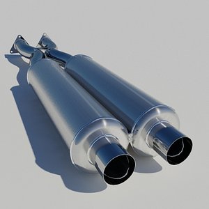 3ds max exhaust engine
