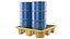 Spill Pallet With Barrels