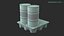 Spill Pallet With Barrels