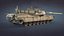 M1A1 Abrams MBT Low-Poly