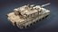 M1A1 Abrams MBT Low-Poly