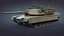 M1A1 Abrams MBT Low-Poly