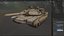 M1A1 Abrams MBT Low-Poly