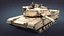 M1A1 Abrams MBT Low-Poly