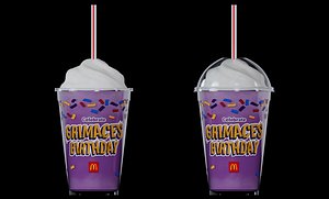 The McDonalds Grimace Shake 3D model