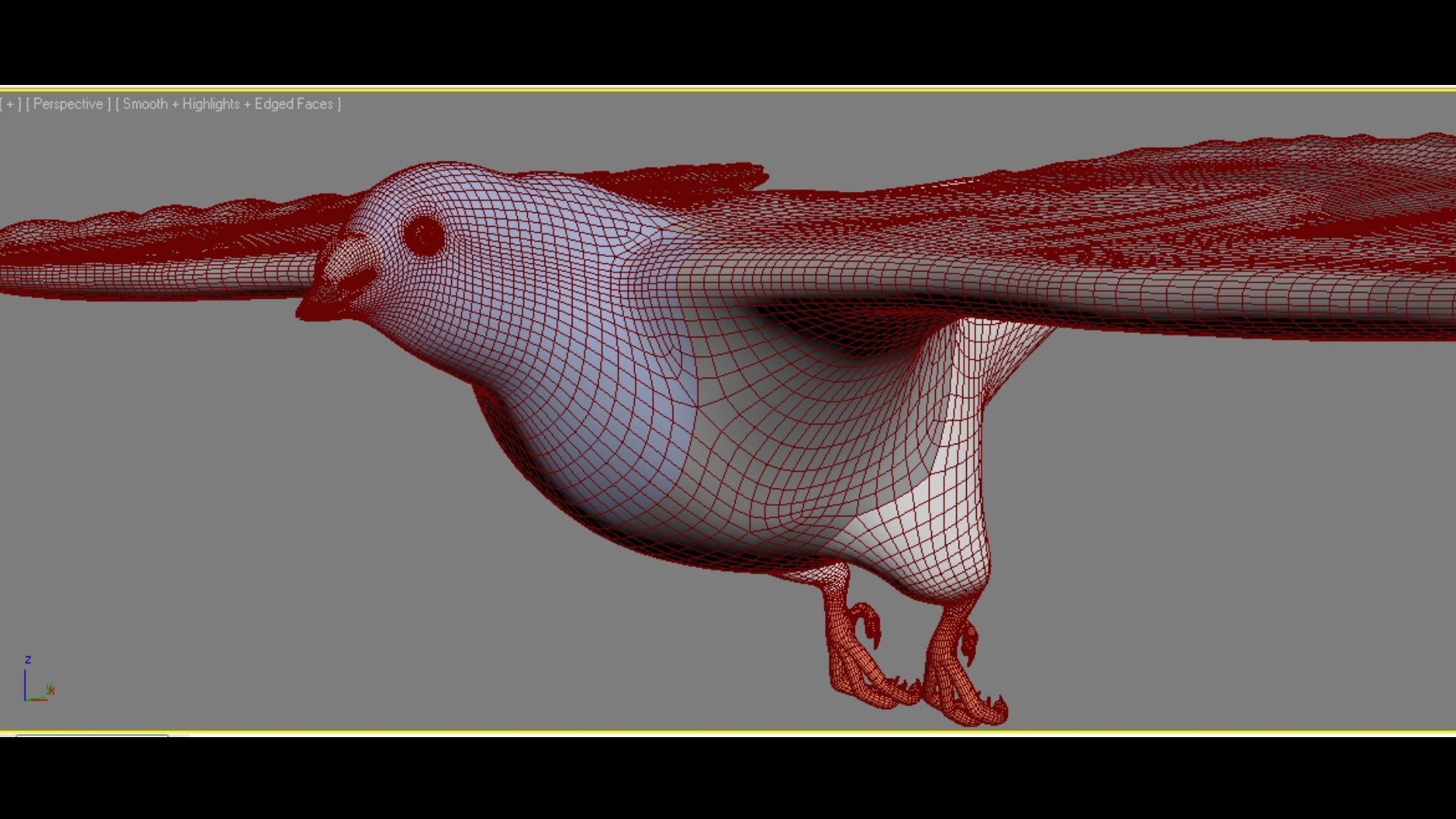 Flock Birds Pigeons Rigged 3D Model - TurboSquid 1620220