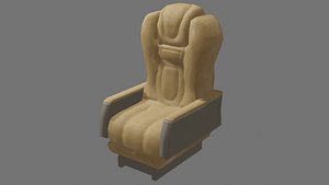 airplane seat 3D model