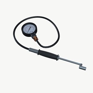 Pressure gauge 3D model