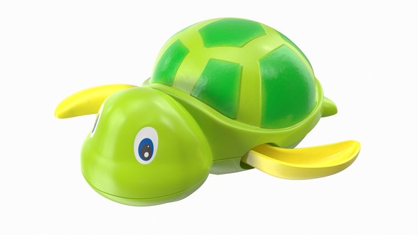 Badespielzeug für Schildkröten zum Aufziehen 3D-Modell - Main Image