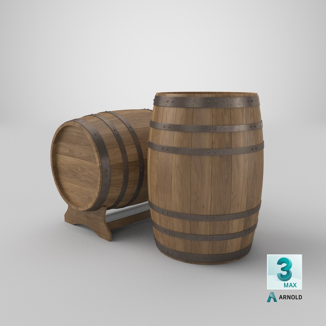 Wooden Barrel Set 02 model https://p.turbosquid.com/ts-thumb/90/pDFUer/vd/stemcell_max_arnold_render/png/1700068088/1920x1080/fit_q87/fba9ea1d12929bbe2c4f51d56225e25d8e302aad/stemcell_max_arnold_render.jpg