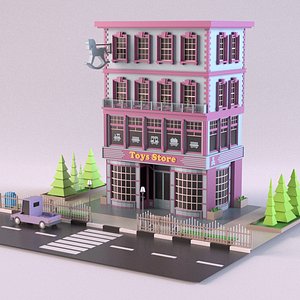 toysstore 01 3D model