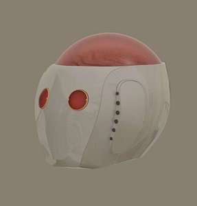 3d robot head model
